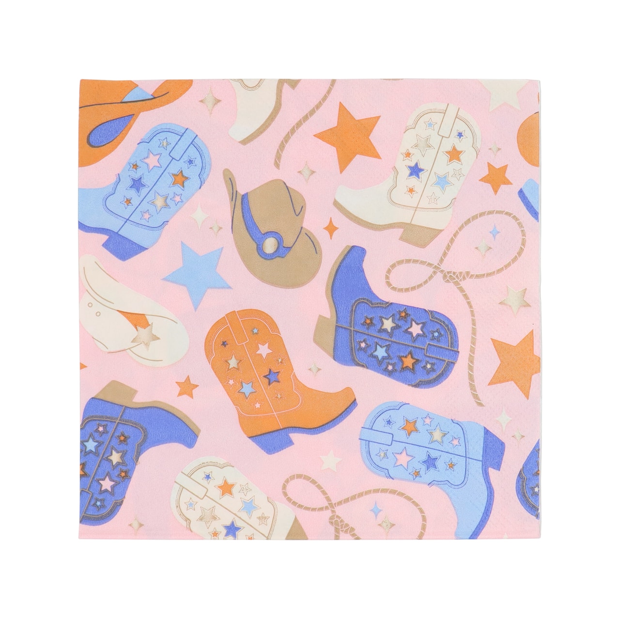 Serviettes Bottes et chapeaux western, 20 unités par Celebrate It